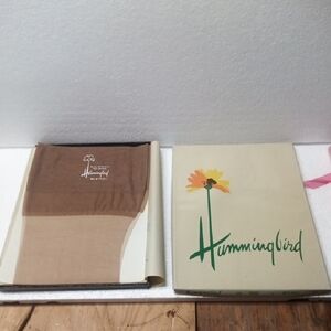 Vintage Hummingbird Wild Rose Stocking/ New In Box